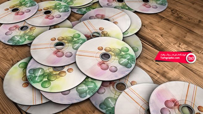 موکاپ CD/DVD - فروشگاه فایل طرح گرافیک - Tarhgraphic.com