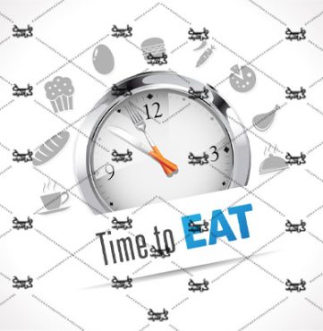 دانلود تصویر زمان خوردن غذا
