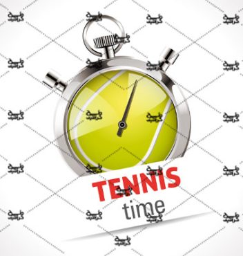 دانلود تصویر زمان بازی تنیس