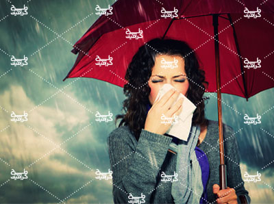 دانلود تصویر هوای بارانی به همراه چتر