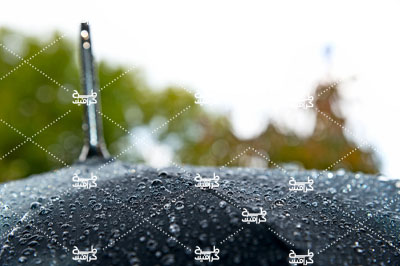 دانلود تصویر چتر زیر باران