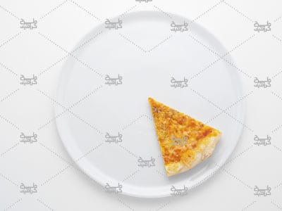 دانلود تصویر تکه آخر پیتزا