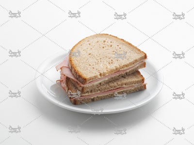 دانلود عکس ساندویچ کالباس به همراه نون تست