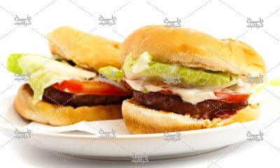 دانلود تصویر رایگان همبرگر با کیفیت بالا