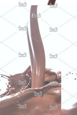 دانلود تصویر شکلات ذوب شده
