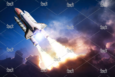 دانلود تصویر باکیفیت ارسال موشک به فضا