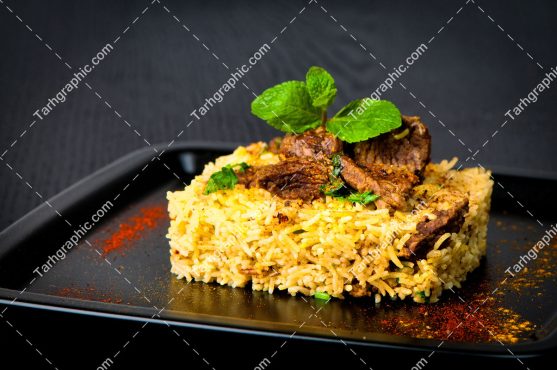 دانلود عکس برنج و خوراک گوشت