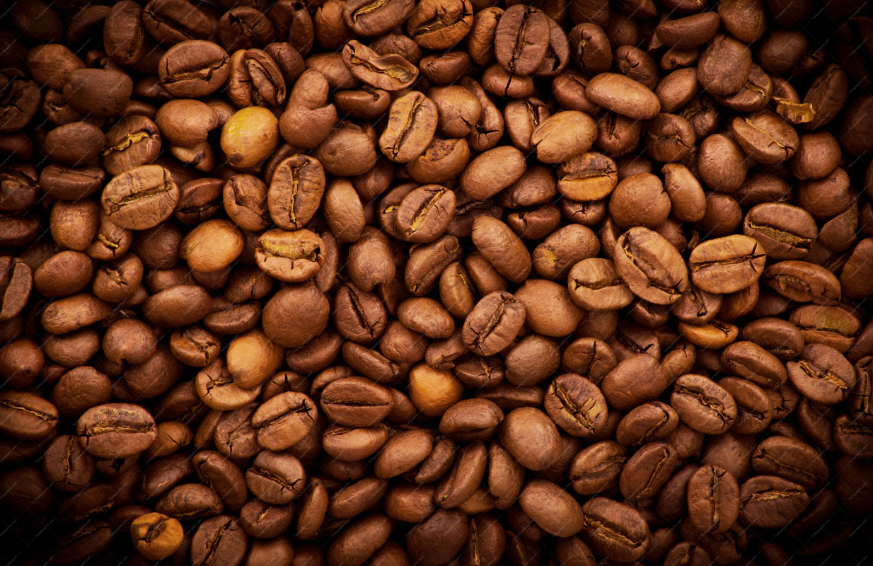 عکس دانه قهوه با کیفیت