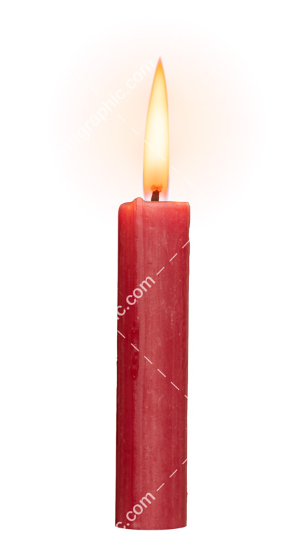 دانلود تصویر RGB از شمع قرمز