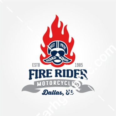 دانلود لوگوی FIRE RIDER MOTORCYCLES